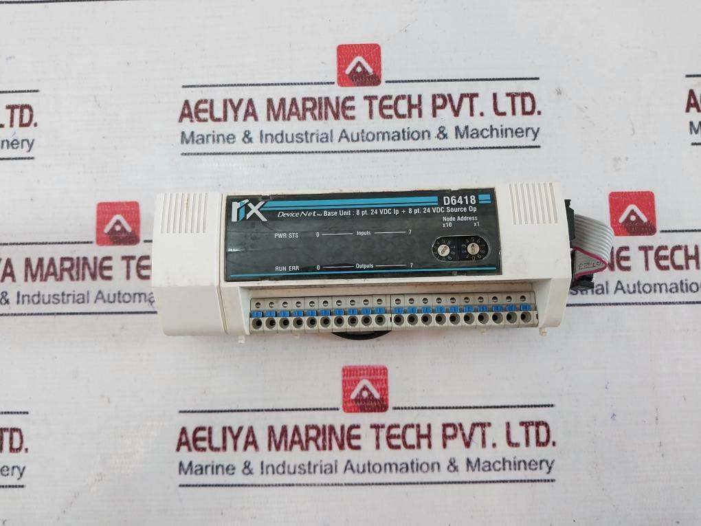 Mitsubishi Electric D6418 RIX Devicenet Remote I/O Module