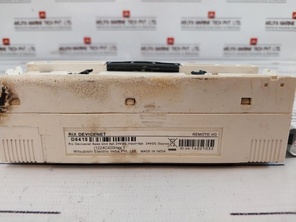 Mitsubishi Electric D6418 Rix Devicenet Remote I/O Module