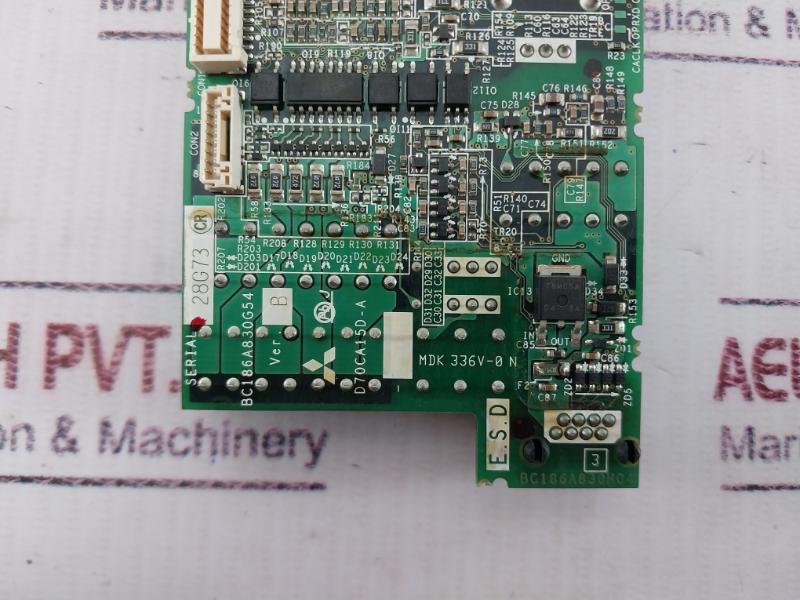Mitsubishi Electric D70Ca15D-a Inverter Control Drive Circuit Board Ver.B