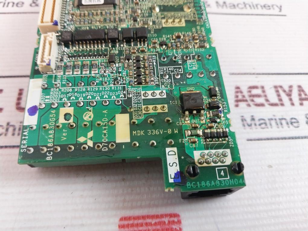 Mitsubishi Electric D70Ca15D-a Inverter Drive Control Board Mdk 336V