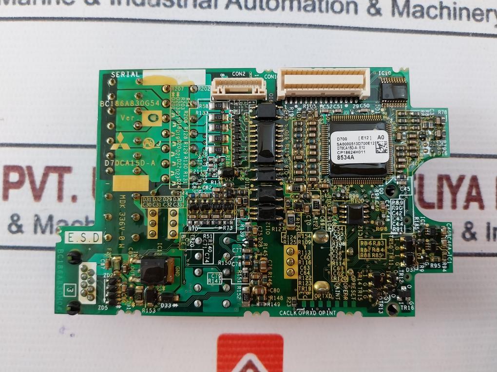 Mitsubishi Electric D70Ca15D-a Inverter Drive Control Board Ver: O