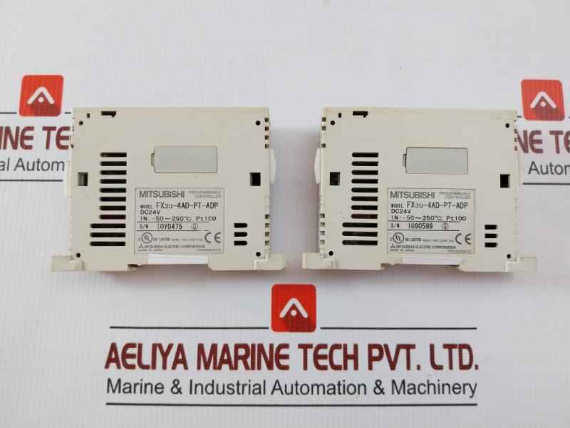 Mitsubishi Electric Dc24V Programmable Controller Fx3U-4Ad-pt-adp