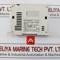 Mitsubishi Electric Dc24V Programmable Controller Fx3U-4Ad-pt-adp