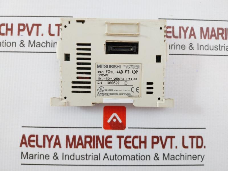 Mitsubishi Electric Dc24V Programmable Controller Fx3U-4Ad-pt-adp