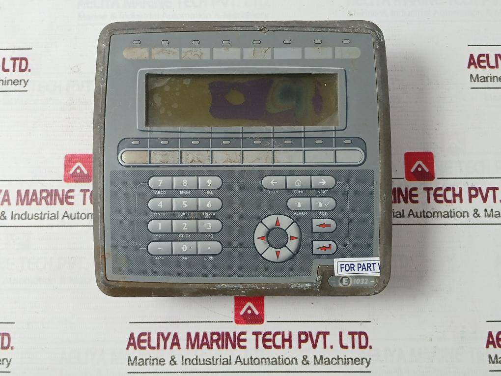 Mitsubishi Electric E1032 Hmi Operator Panel 24Vdc 0,35A E207750 (Not Working)