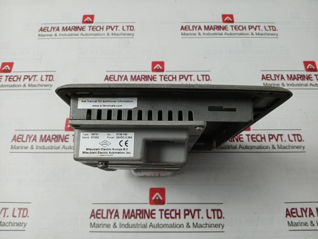 Mitsubishi Electric E1032 Hmi Operator Panel 24Vdc 0,35A E207750