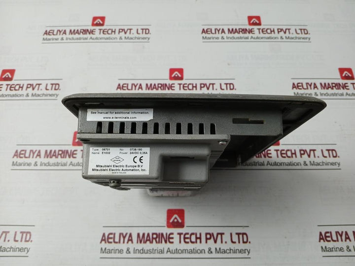 Mitsubishi Electric E1032 Hmi Operator Panel 24Vdc 0,35A E207750