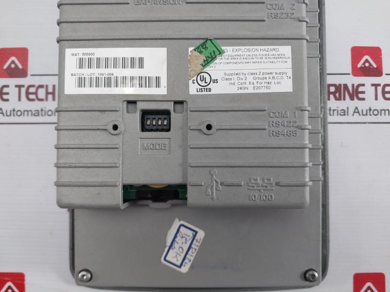 Mitsubishi Electric E1063 Graphic Touch Hmi Single Phase 1041-006 E207750