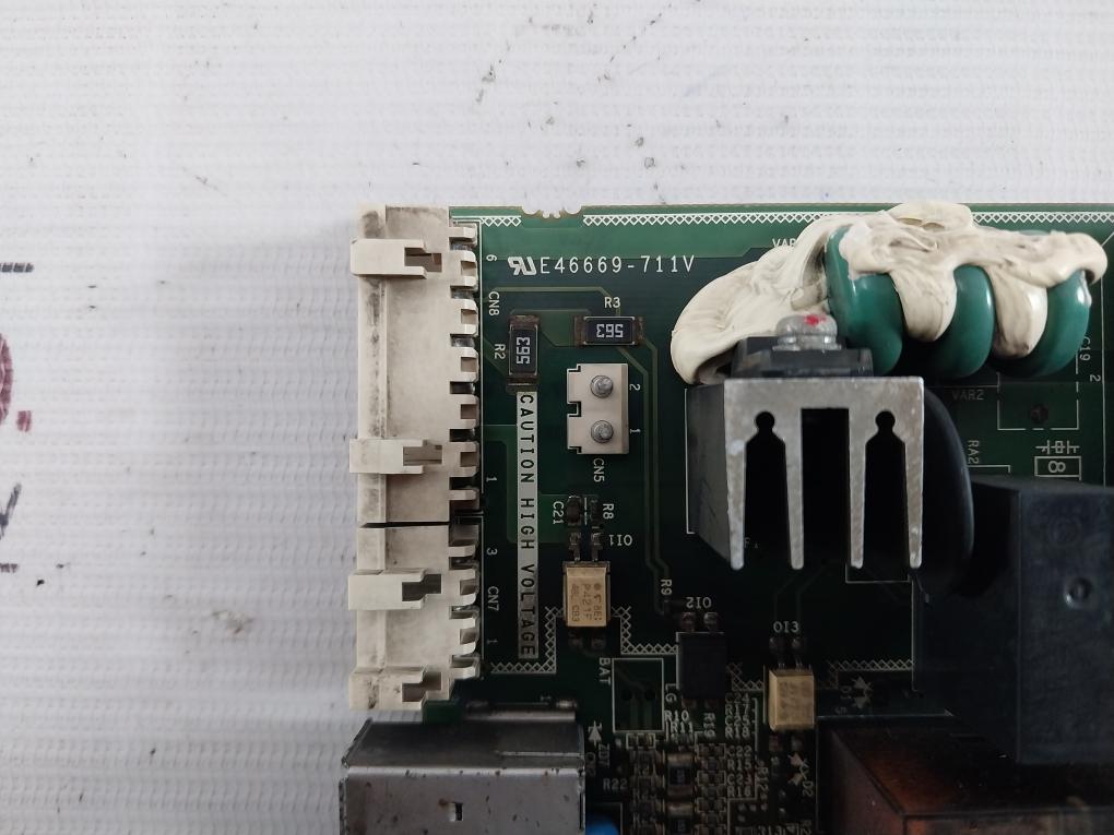 Mitsubishi Electric E46669-711V Printed Circuit Board Mec-40V-0 Bc386C459G51