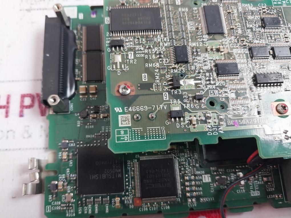 Mitsubishi Electric E46669-717V Printed Circuit Board Assembly Bd650A631G51