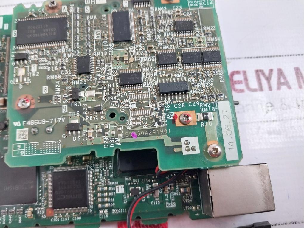 Mitsubishi Electric E46669-717V Printed Circuit Board Assembly Bd650A631G51