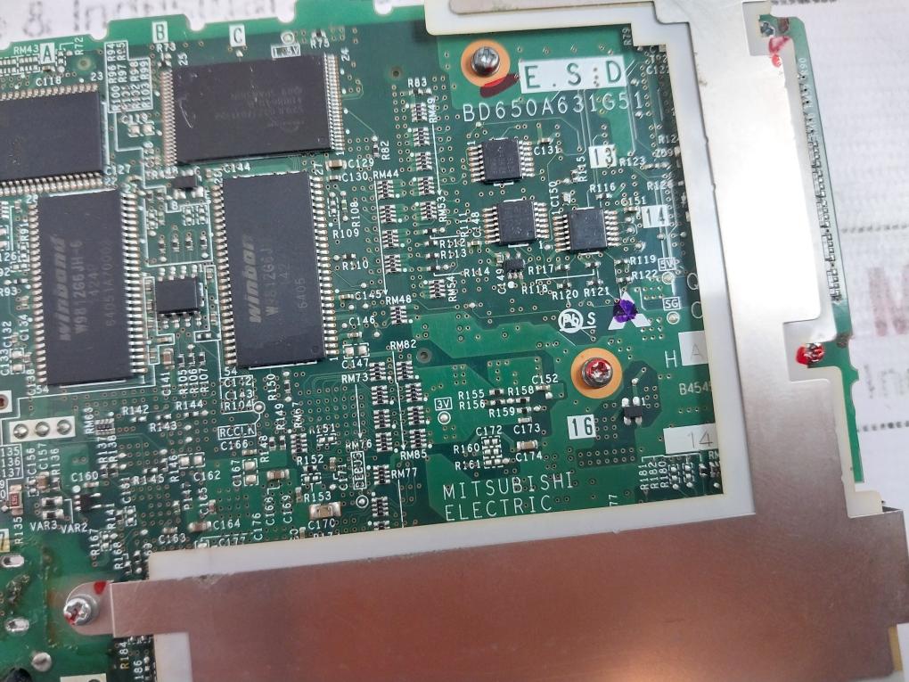 Mitsubishi Electric E46669-717V Printed Circuit Board Assembly Bd650A631G51
