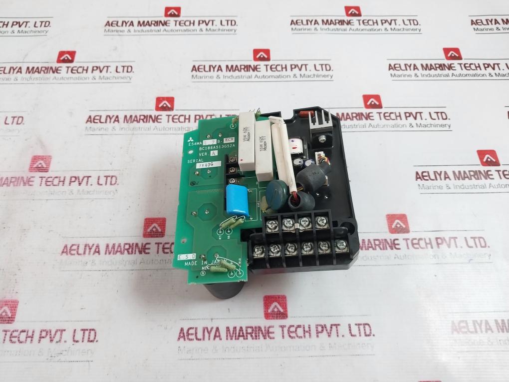 Mitsubishi Electric E54Ma3.7B-ecr Pc Inverter Capacitor Assembly