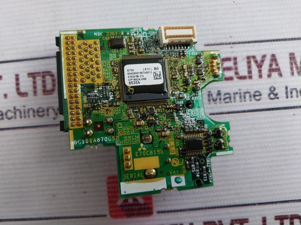 Mitsubishi Electric E70Cb15B Inverter Cpu Board 336V-0