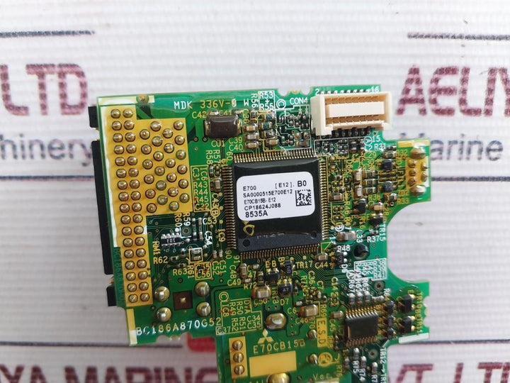 Mitsubishi Electric E70Cb15B Inverter Cpu Board 336V-0