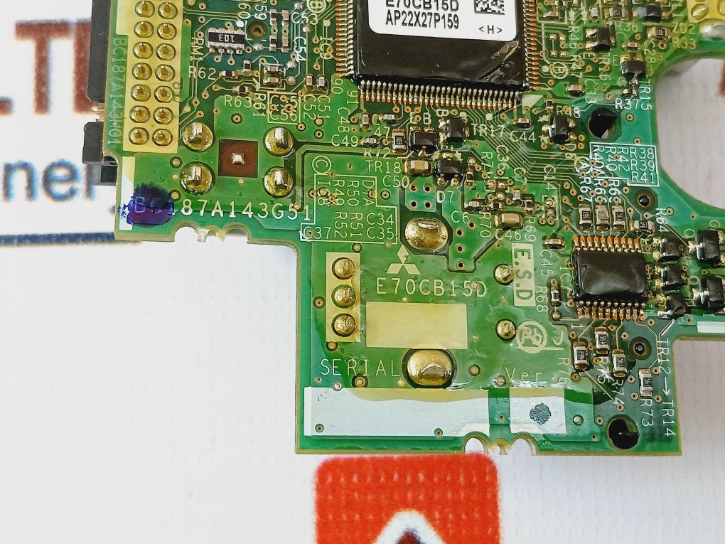 Mitsubishi Electric E70Cb15D Inverter Cpu Circuit Board