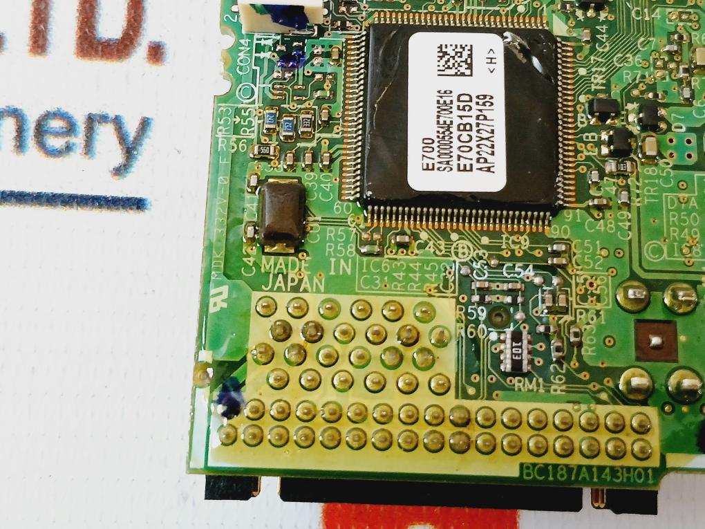 Mitsubishi Electric E70Cb15D Inverter Cpu Circuit Board