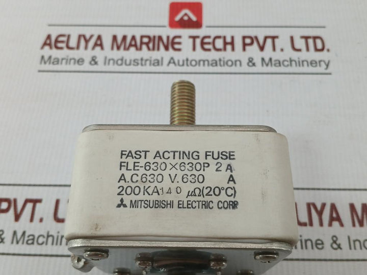 Mitsubishi Electric Fast Acting Fuse 630V Ac Fle-630 X630P 2A