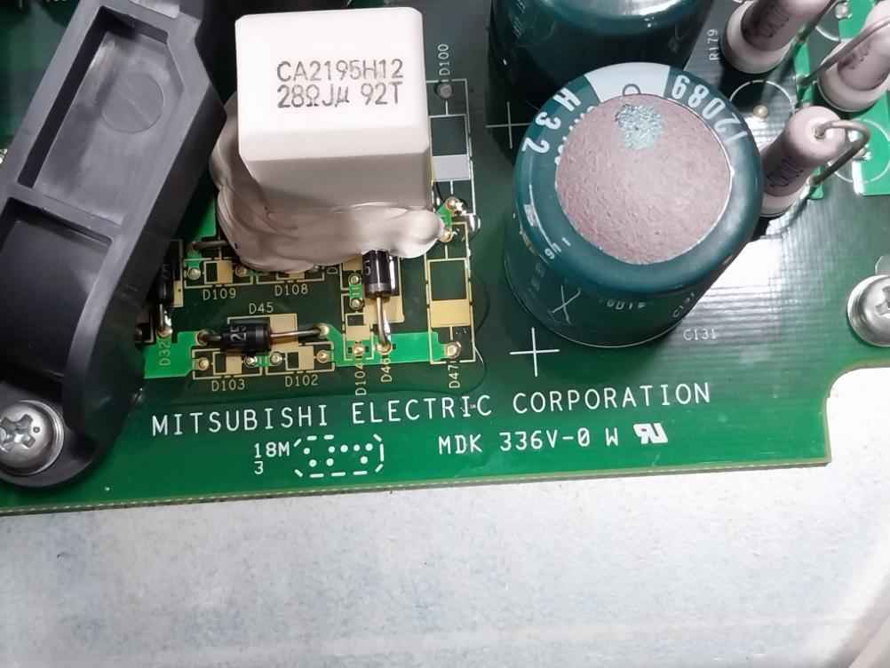 Mitsubishi Electric Fr-a840-110K-1-06 3-ph Frequency Inverter Drive Module Ver A