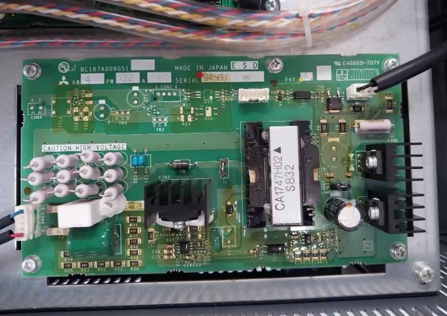 Mitsubishi Electric Fr-a840-110K-1-06 3-ph Frequency Inverter Drive Module Ver A