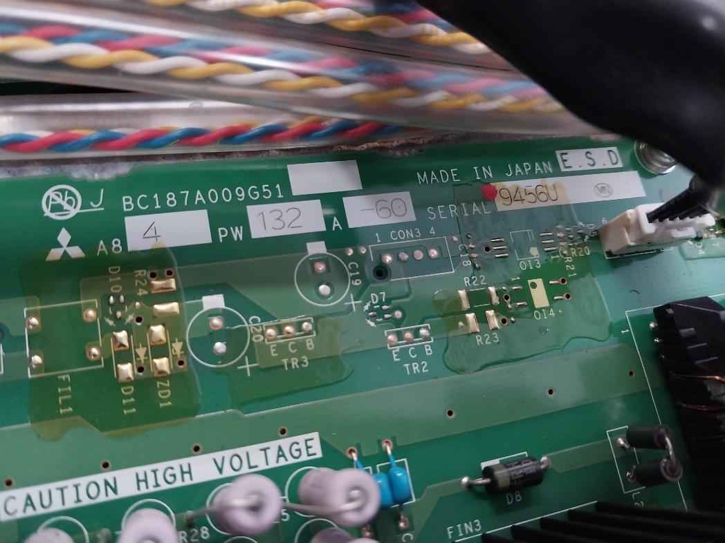 Mitsubishi Electric Fr-a840-110K-1-06 3-ph Frequency Inverter Drive Module Ver A