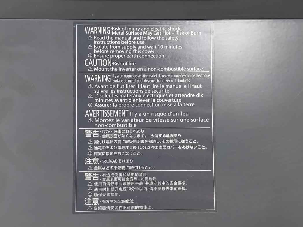 Mitsubishi Electric Fr-a840-110K-1-06 3-ph Frequency Inverter Drive Module Ver A