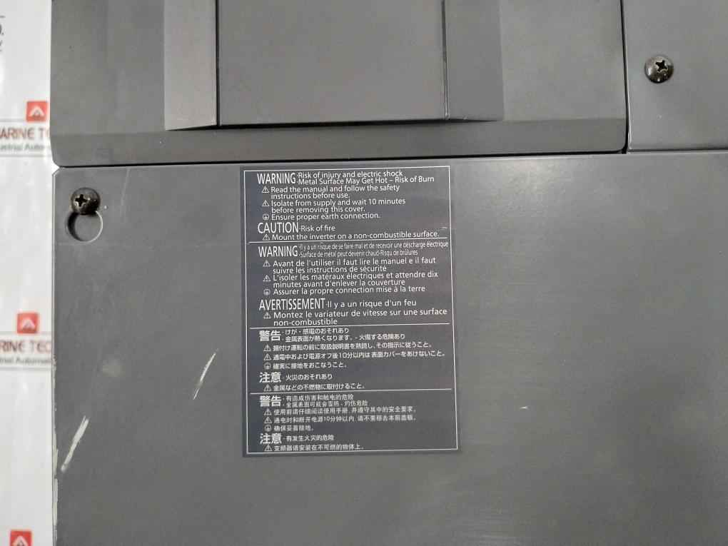 Mitsubishi Electric Fr-a840-110k-1-06 3-ph Frequency Inverter Drive 24vdc 0.33a