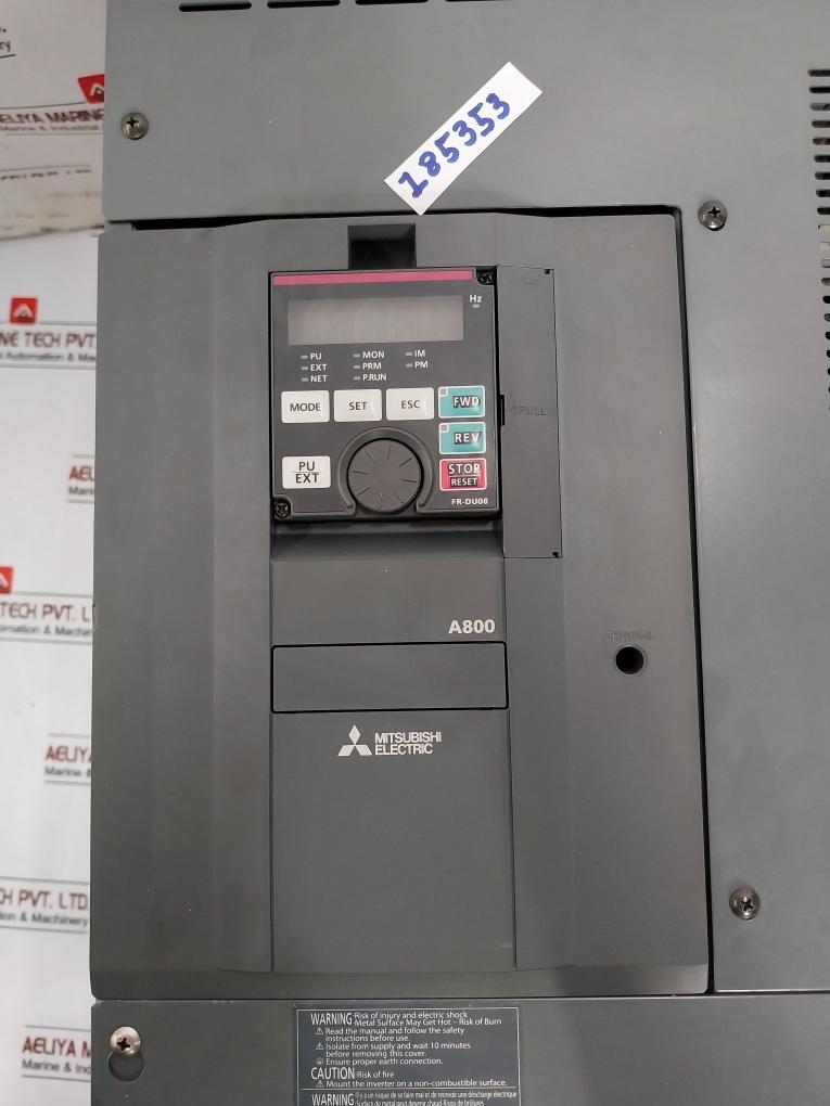 Mitsubishi Electric Fr-a840-110k-1-06 3-ph Frequency Inverter Drive Unit 50/60hz