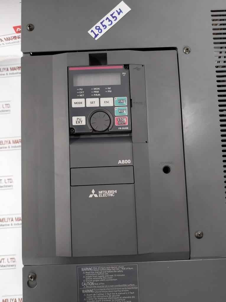 Mitsubishi Electric Fr-a840-110k-1-06 Frequency Inverter Drive Ca2166h01 325a