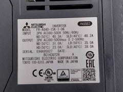 Mitsubishi Electric Fr-a840-15K-1-06 Inverter 3Ph Ac380-500V 50Hz/60Hz 94V-0