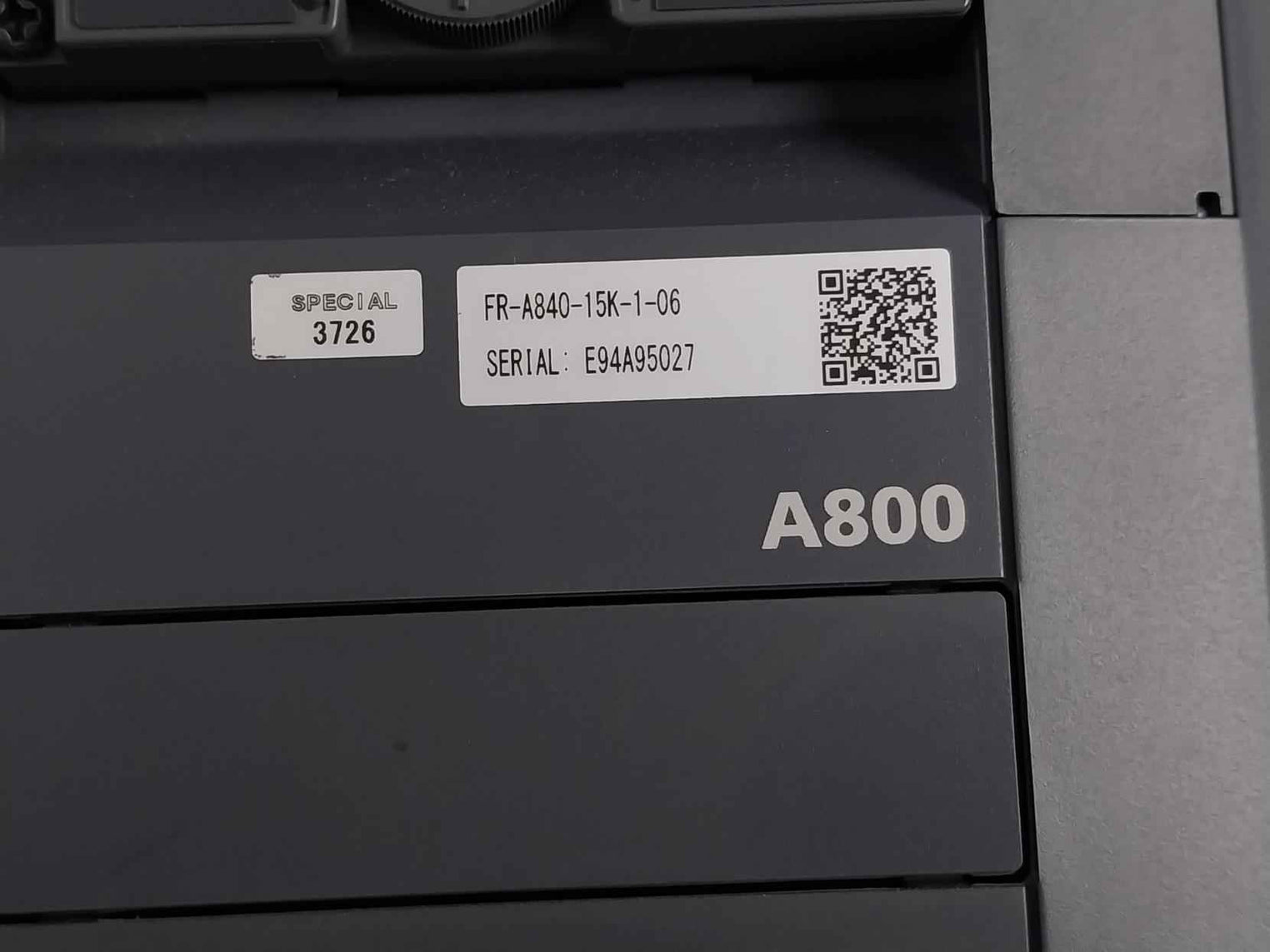 Mitsubishi Electric Fr-a840-15K-1-06 Inverter 3Ph Ac380-500V 50Hz/60Hz 94V-0