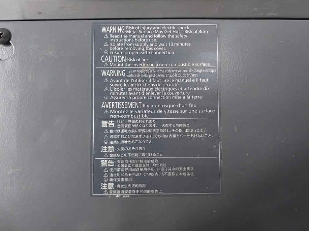 Mitsubishi Electric Fr-a840-55K-1-06 Inverter 3Ph Ac380-500V 50Hz/60Hz A800