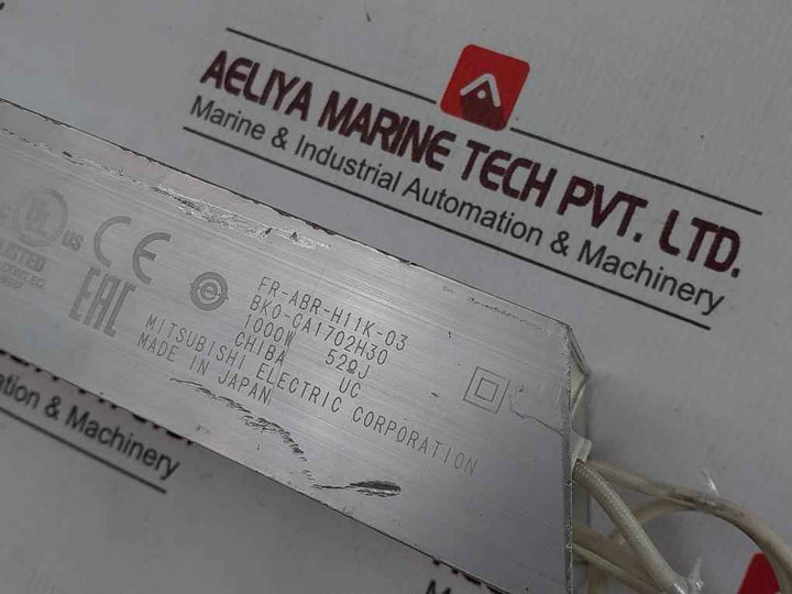 Mitsubishi Electric Fr-abr-h11K-03 External High-duty Brake Resistor