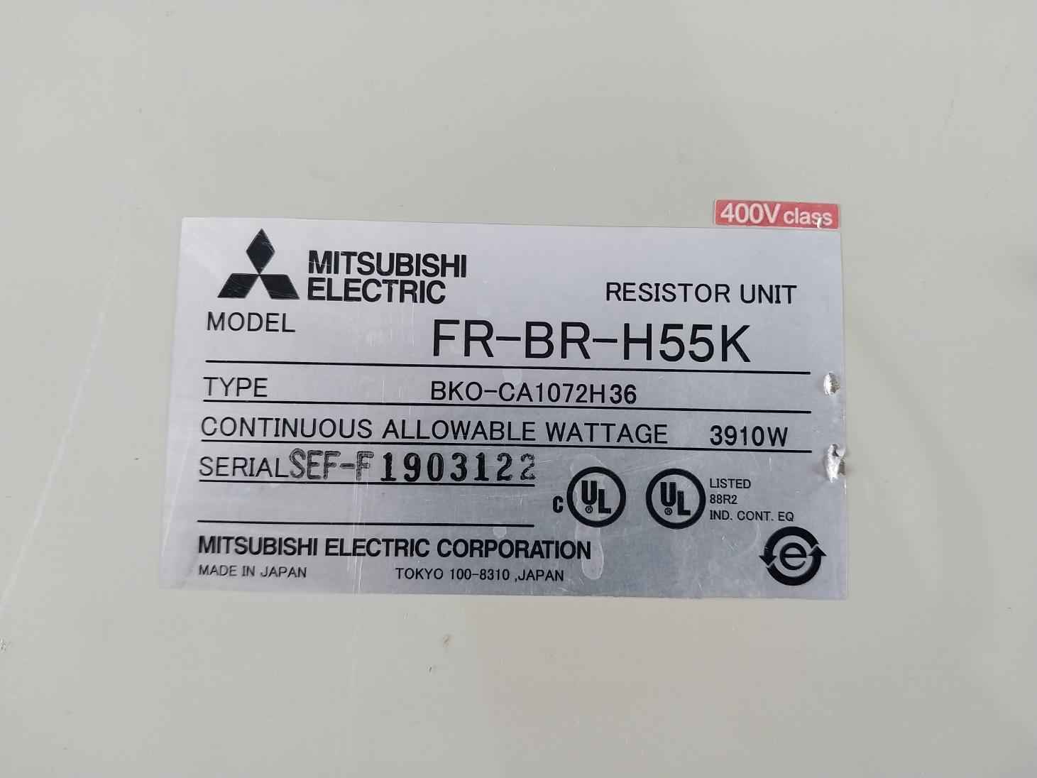 Mitsubishi Electric Fr-br-h55k Resistor Unit 3910w 400v