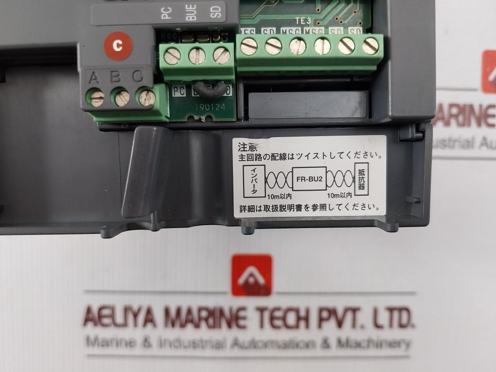 Mitsubishi Electric Fr-bu2-h30k-60 Brake Unit For 400v Class Inverter Bc141u197