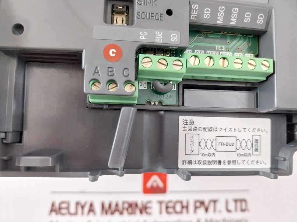 Mitsubishi Electric Fr-bu2-h75k-06 Brake Unit Without Brake Resistor Dc800v Max