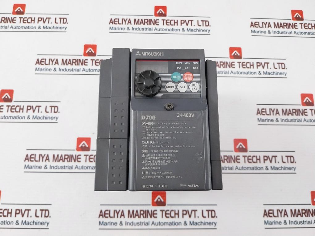 Mitsubishi Electric Fr-d740-1.5K-cht Inverter 5.9A 3Ph Ac380-480V 50/60Hz