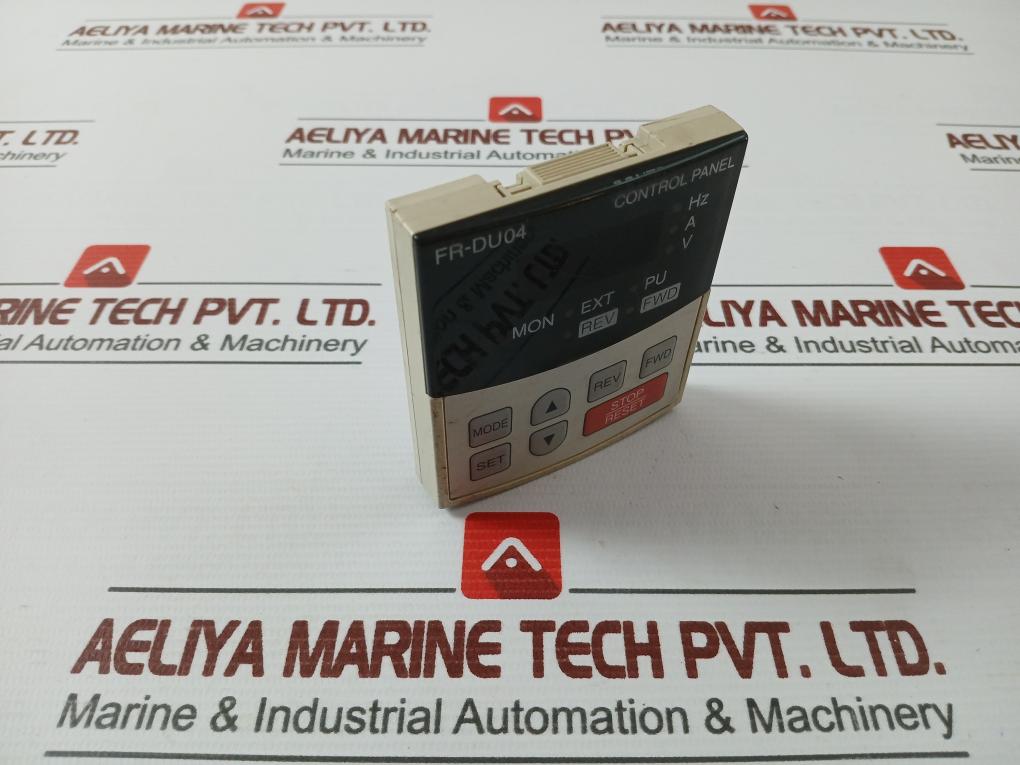 Mitsubishi Electric Fr-du04 Inverter Control Panel