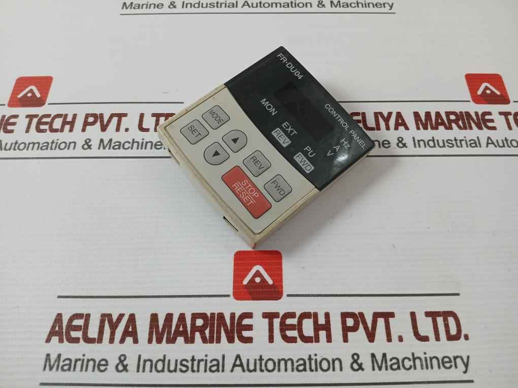Mitsubishi Electric Fr-du04 Inverter Control Panel