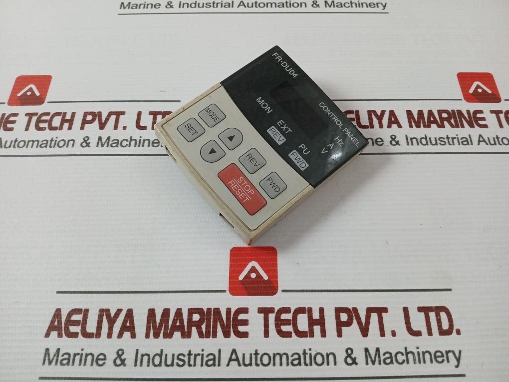 Mitsubishi Electric Fr-du04 Inverter Control Panel