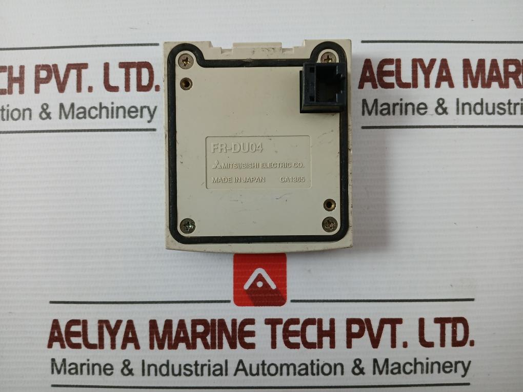 Mitsubishi Electric Fr-du04 Inverter Control Panel
