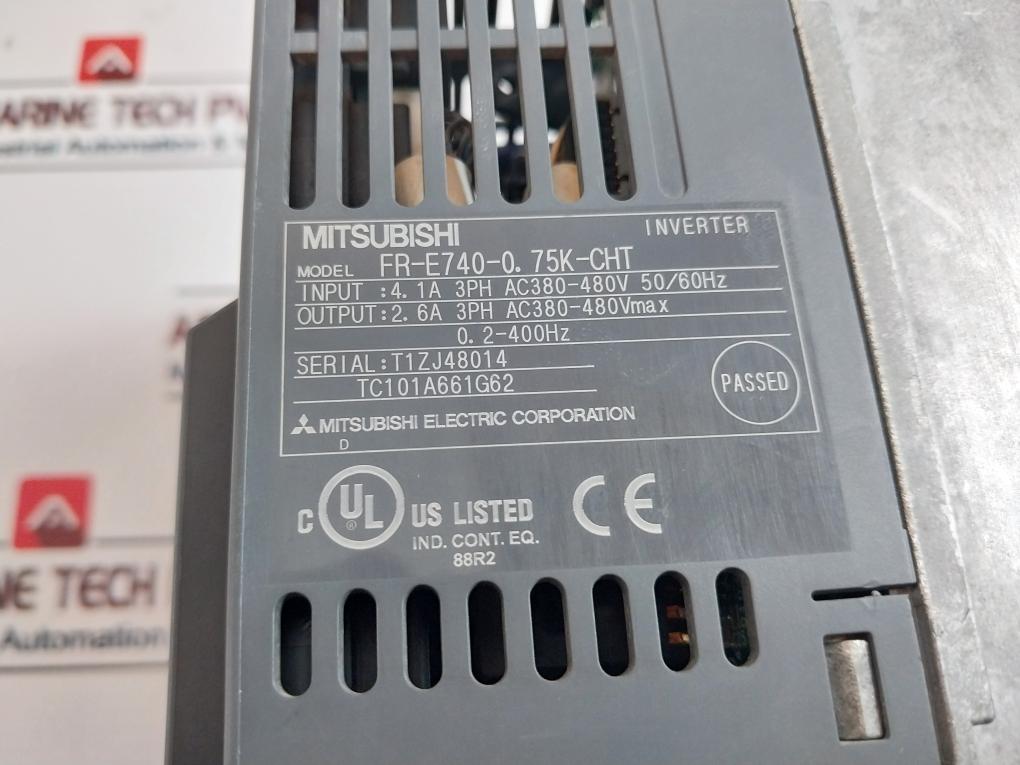 Mitsubishi Electric Fr-e740-0.75K-cht Frequency Converter