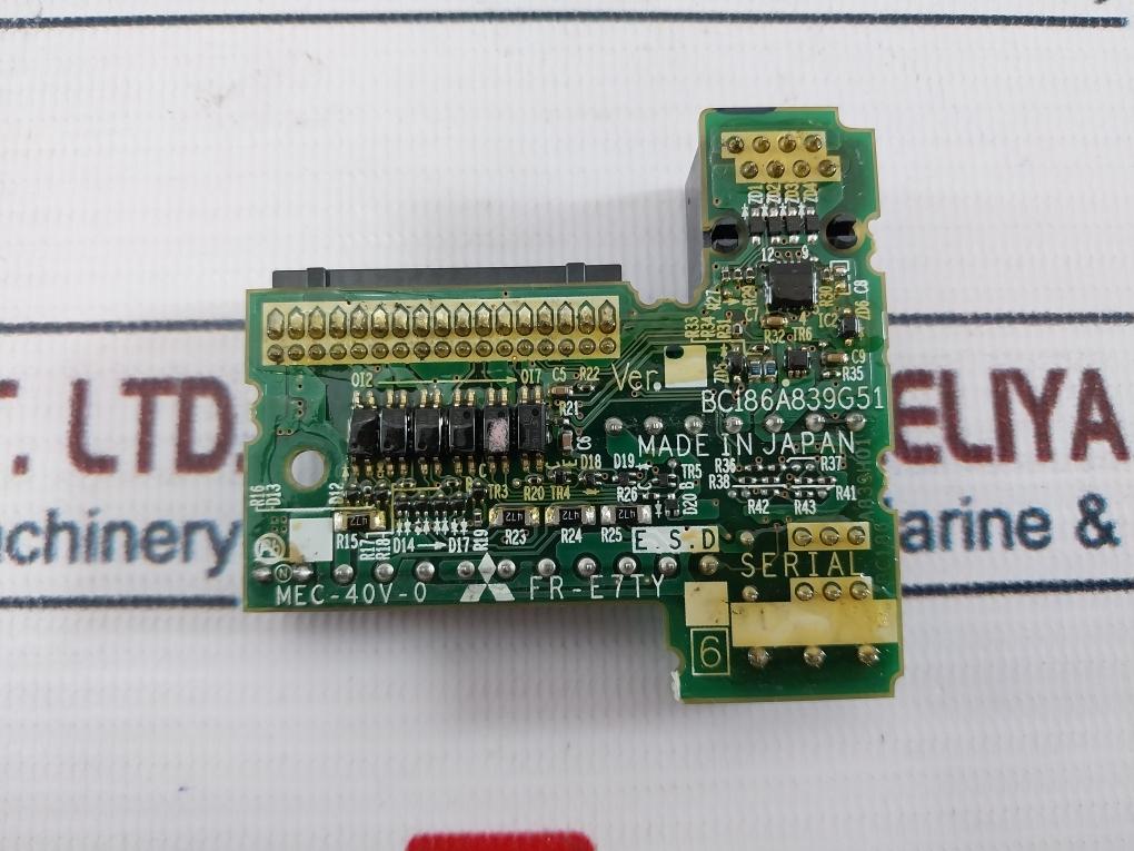 Mitsubishi Electric FR-E7TY Inverter Drive Control Board