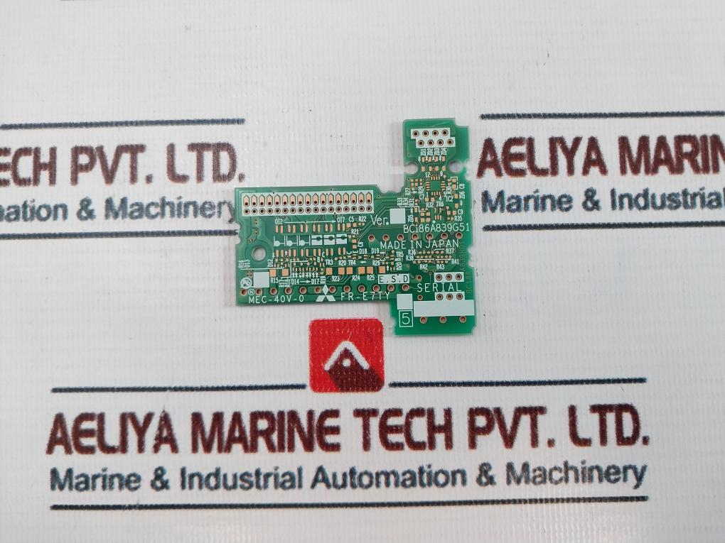 MITSUBISHI ELECTRIC FR-E7TY Inverter Drive Control Board Bc186A839G51