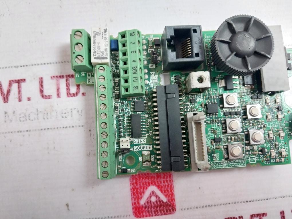 Mitsubishi Electric Fr-e7ty Inverter Drive Control Board Ver-d Bc186a839g51