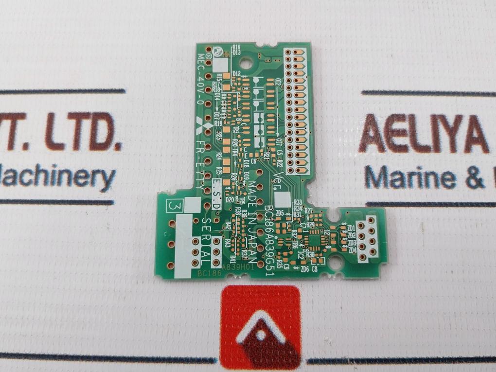 Mitsubishi Electric Fr-e7Ty Printed Circuit Board Bc186A839G51