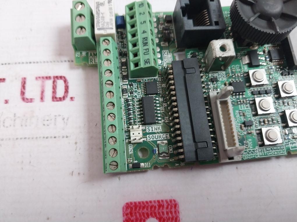 Mitsubishi Electric Fr-e7Ty Printed Circuit Board Card, Ver.B/D