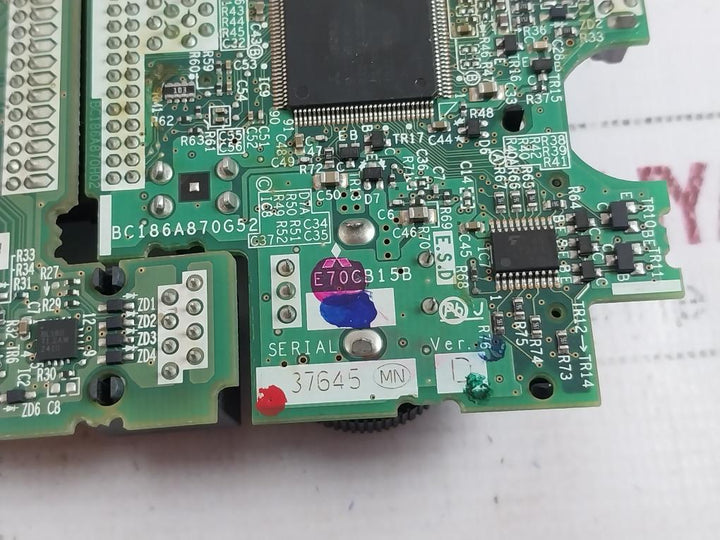 Mitsubishi Electric Fr-e7Ty Printed Circuit Board Card, Ver.B/D