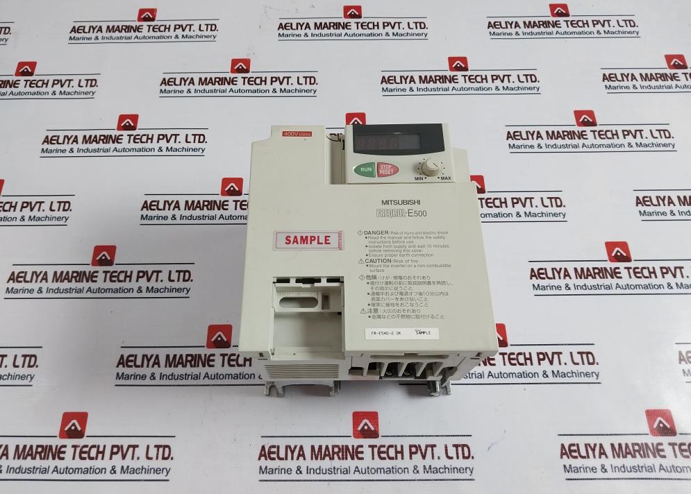 Mitsubishi Electric Freqrol-e500 Fr-e540-2.2K Inverter 400V Class 2.2Kw