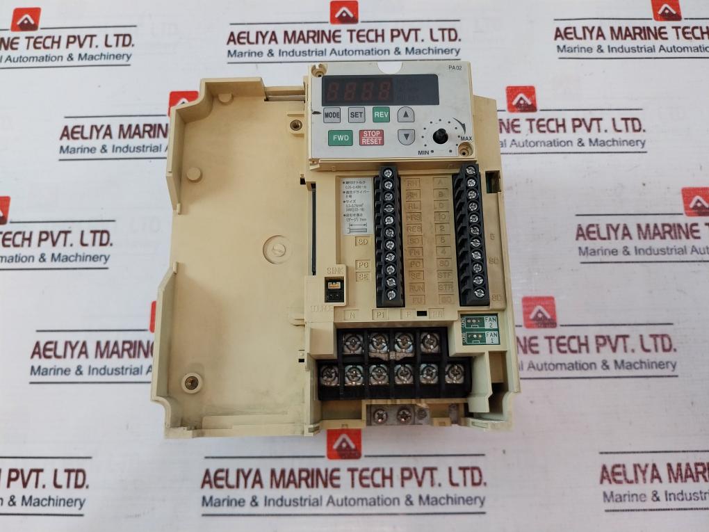 Mitsubishi Electric Freqrol-e500, Fr-e540-0.75K Inverter 3Ph Ac380-480V 50Hz